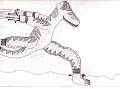 Dinoboy running uncoloured