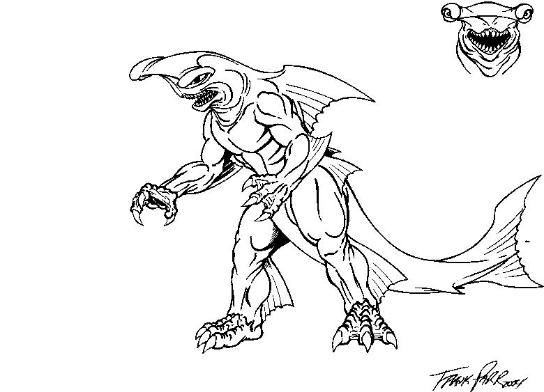 kaiju pacific rim coloring pages - photo #15