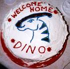 Welcome Home Dino Cake
