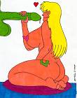 Sarah the sex slave of the Dinosaucers colored