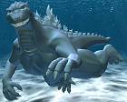 Godzilla under water 1