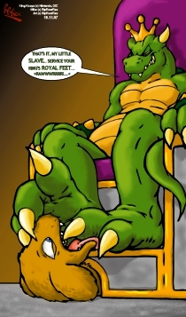 King Koopa's New Throne